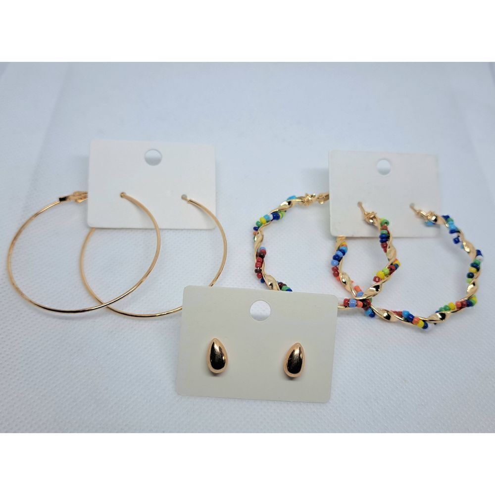 3 for $11 earrings set